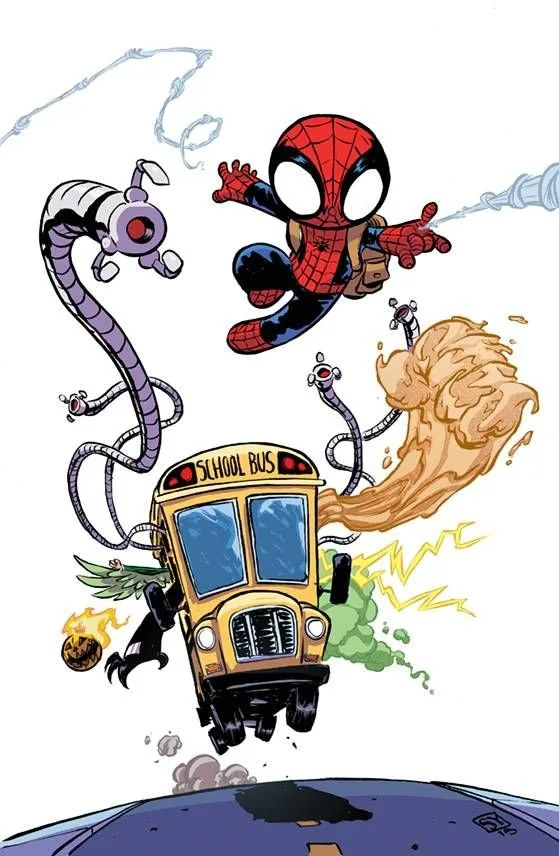 Spider-Man X Skottie Young Variant